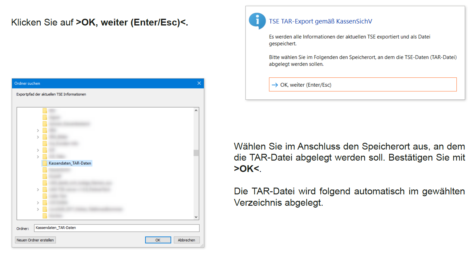 Tausch-Option 1 _ TSE-Tausch abschließen
